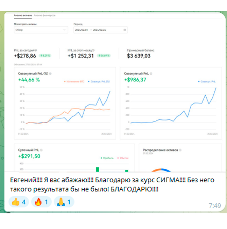 Отзыв ученика